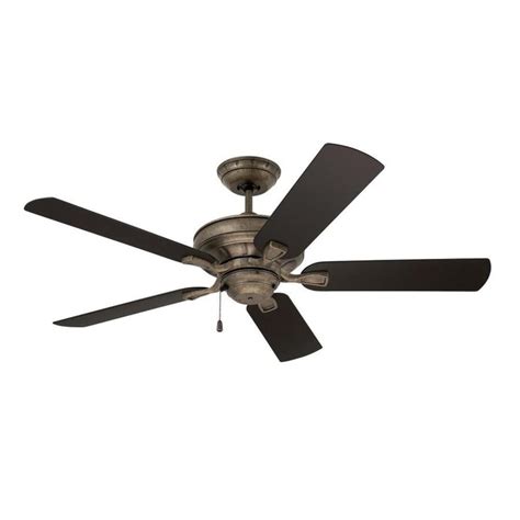 Emerson Veranda 52-in Vintage Steel Indoor/Outdoor Ceiling Fan (5-Blade ...