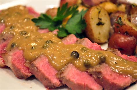 Throwback Thursday: Sauteed Steak w/ Green Peppercorn Sauce - Savour ...