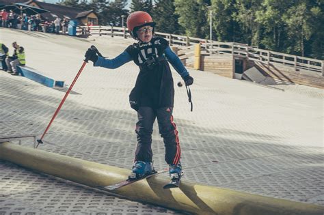 Snowtrax Ski Gas Pipe - Snowtrax Alpine Activity Centre Dorset UK