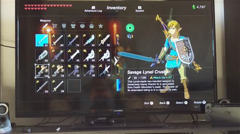 Lynel Crusher... 105 damage! 😦 What's your weapon with the highest damage? : r/Breath_of_the_Wild