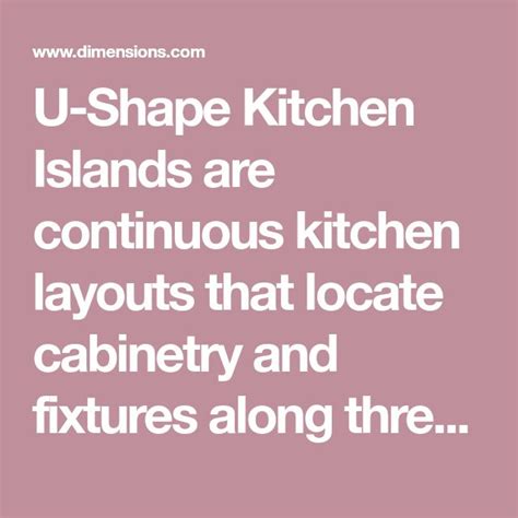 U Shape Kitchen Islands Are Continuous Kitchen Layout - vrogue.co