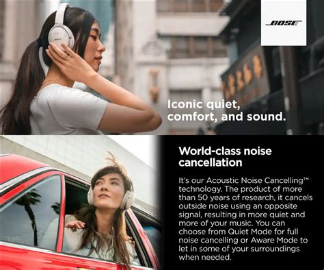 Bose Quietcomfort 45 Wireless Bluetooth Noise Cancelling Headphones - Best