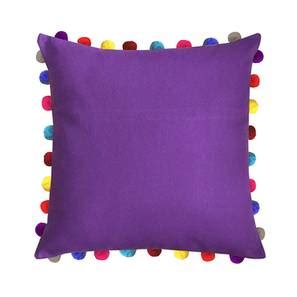 Liberty Purple Modern 24x24Inches Cotton Cushion Cover - Set of 5 ...