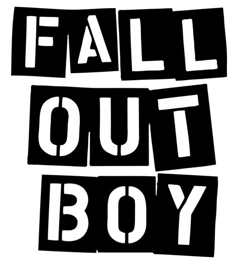 Fall Out Boy band Logo Vinyl Decal Laptop Car Window Speaker Sticker – Kandy Vinyl Shop