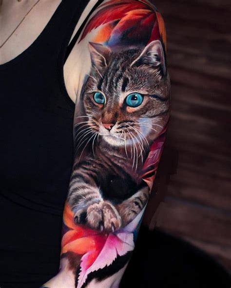 50 Rad Cat Tattoos To Immortalize Your Companion