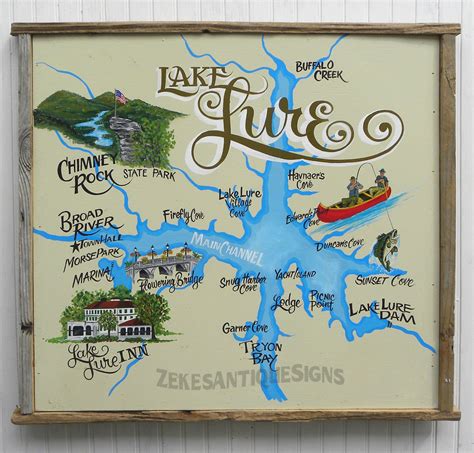 Foremost Lake Lure Nc Map 2023 - World Map Colored Continents