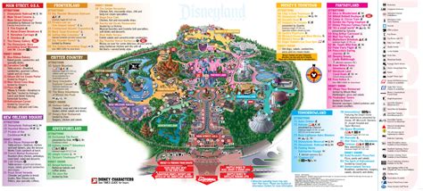 Disneyland Park Maps