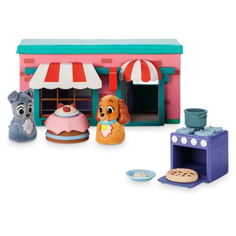 Tony's Restaurant Deluxe Playset Lady & The Tramp - Disney Furrytale friends - Wondertoys.nl