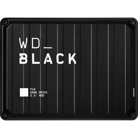 WD 4TB WD_BLACK P10 Game Drive WDBA3A0040BBK-WESN B&H Photo Video