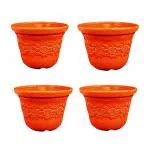 Buy Shopmefast Plastic Planters Flower Pots (Pack Of 4) Online at Best Prices in India - JioMart.