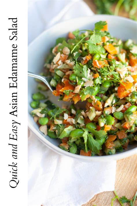 Asian Edamame Salad - Lillie Eats and Tells