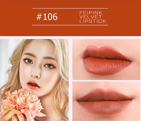 Hold Live Diamonds Velvet 6 Color Lipstick Korea Cosmetics Waterproof Long Lasting Pigment ...