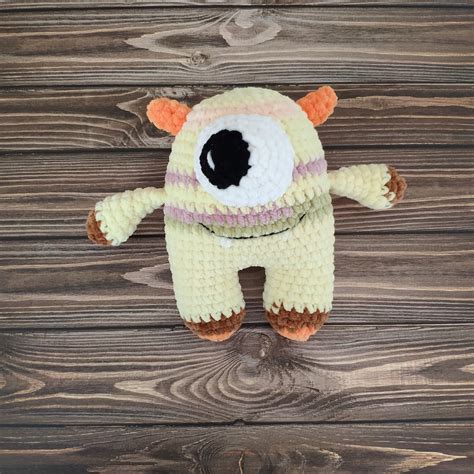 Crochet toy Monster plush monster Monster with horns crochet | Etsy