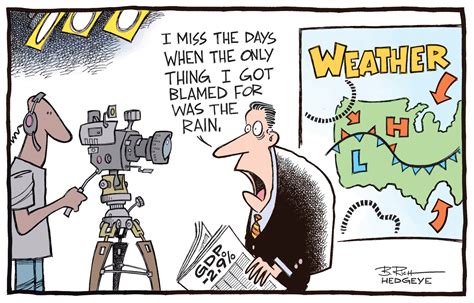 Cartoon of the Day: Blame the Weather(man)?