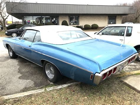 1968 CHEVROLET IMPALA CONVERTIBLE For Sale | AllCollectorCars.com