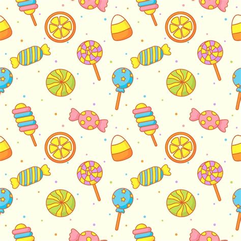 Candy Pattern Background Images - Free Download on Freepik