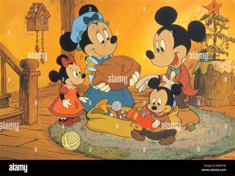 MICKEY'S CHRISTMAS CAROL (1983) MINNIE MOUSE, MICKEY MOUSE MKCC Stock ...