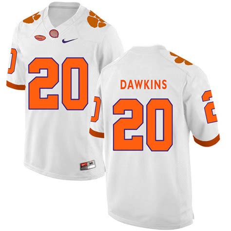 Men’s Clemson Tigers #20 Brian Dawkins football Jersey – The Jersey Locker