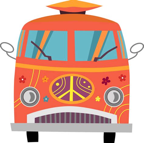 Hippie Bus Clipart. Free Download Transparent .Png Png File