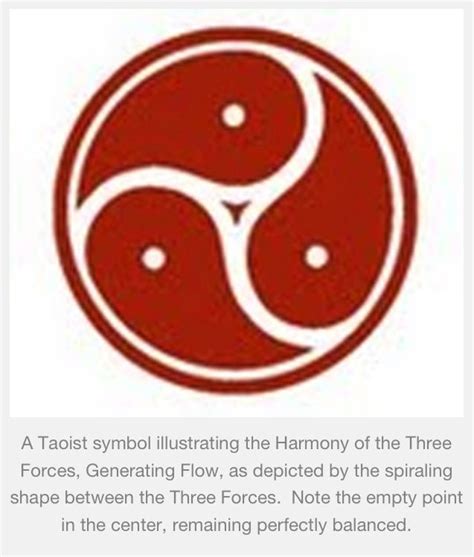 Taoist symbol representing the three treasures/jewels | Cool symbols ...