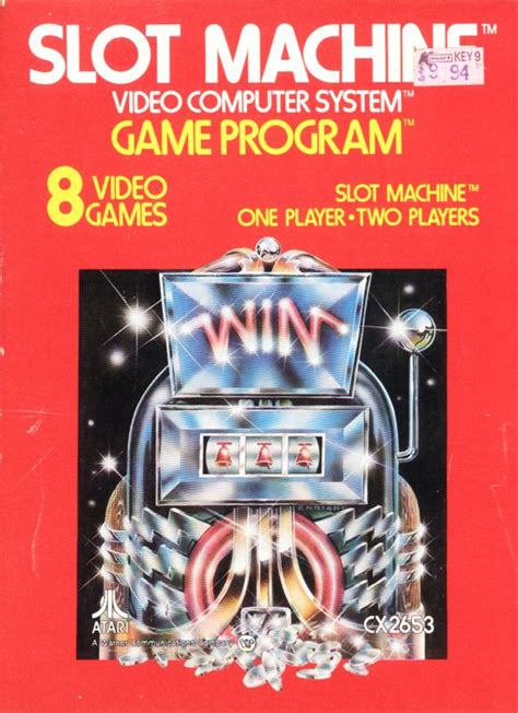 Slot Machine (1979) Atari 2600 box cover art - MobyGames