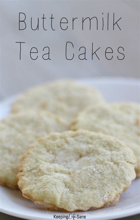 The BEST Old Fashioned Eggless Tea Cakes - Keeping Life Sane