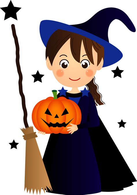 Cute Witches Clipart