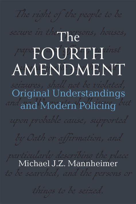 The Fourth Amendment | University of Michigan Press