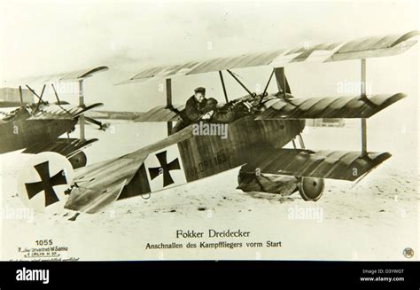 Fokker, Dr.I, Triplane Stock Photo - Alamy