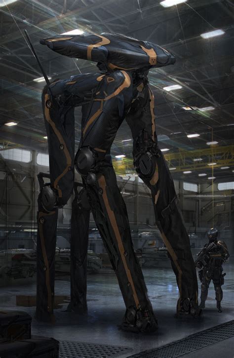 ArtStation - Big Dog, Eddie Mendoza | Robot art, Robot concept art, Sci ...