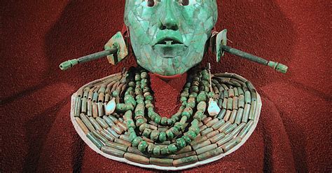 Jade Death Mask of Kinich Janaab Pakal (Illustration) - World History ...