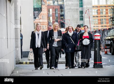 Lee Rigby Family arrive at Old Bailey court for trial verdict in London ...