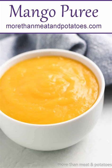 Mango Puree Recipe