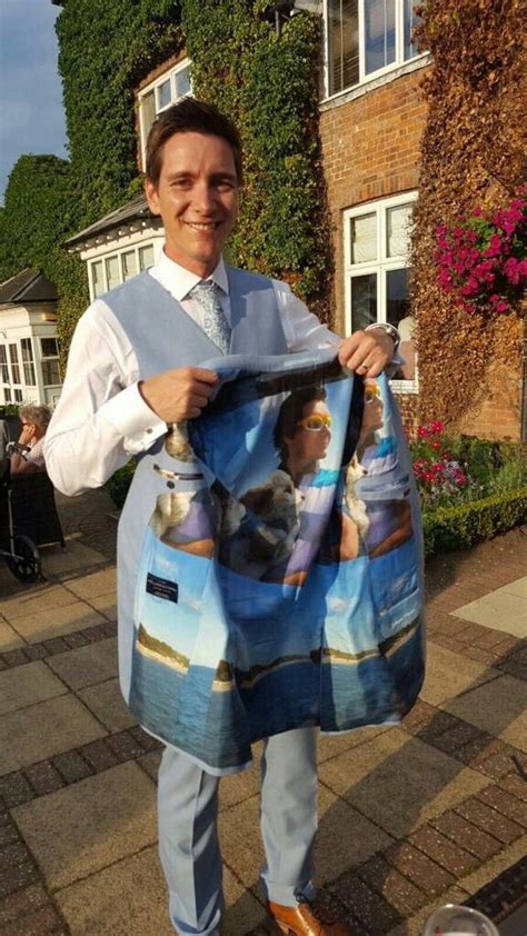 James Phelps and his wedding suit | Oliver phelps, Phelps twins, Harry ...