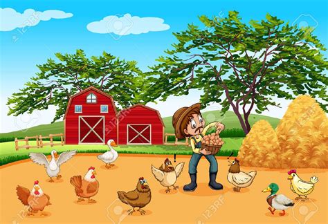 Farming clipart poultry farm, Farming poultry farm Transparent FREE for ...