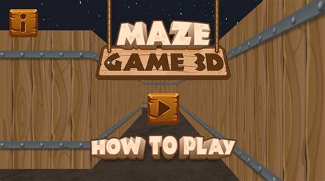 Maze Game 3D - Games With Source