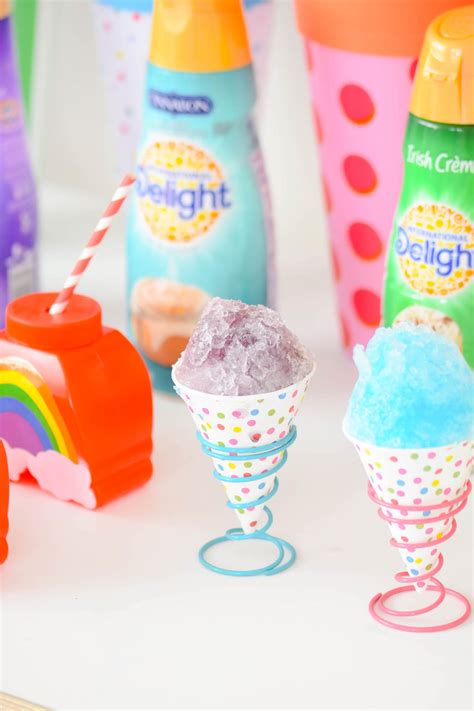 Kara's Party Ideas Summer Snow Cone Rainbow Party | Kara's Party Ideas