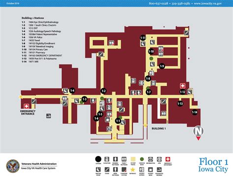 Campus Map | VA Iowa City Health Care | Veterans Affairs