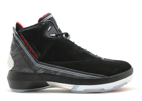 Air Jordan 22 Black/Varsity Red-Metallic Silver | Nice Kicks