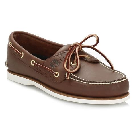 Chaussures bateau en cuir Timberland Classic pour hommes - Marron - EU ...