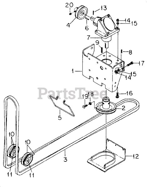 Cub Cadet Tiller 2 (2B) - Cub Cadet Tiller Attachment Mounting, Gear ...