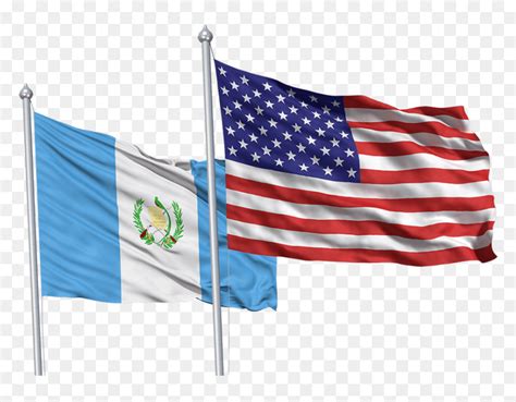 Guatemala Usa Flag