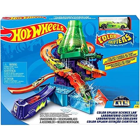 Hot Wheels Color Shifters Color Splash Science Lab Playset | Pricepulse