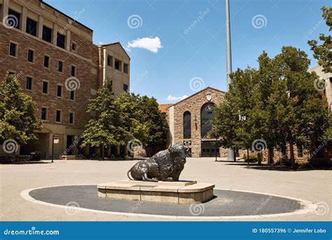 University of Colorado Boulder Campus Editorial Photo - Image of ...