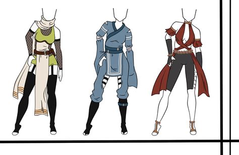 Adoptables outfit set 15 CLOSED by HardyDytonia on DeviantArt