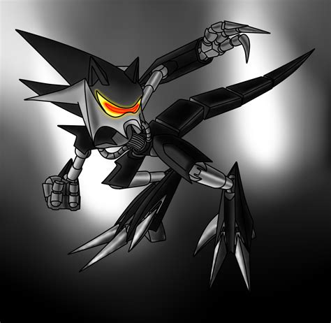 Black Metal Sonic by Sweecrue on DeviantArt