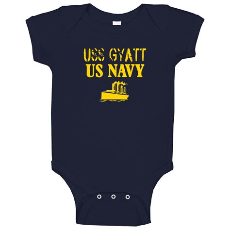 Uss Gyatt Us Navy Ship Crew Baby One Piece