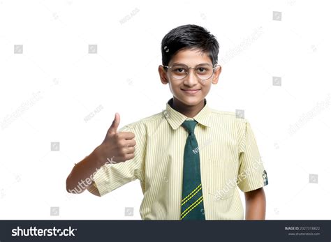 Indian Child School Uniform Showing Thumps Stock Photo 2027318822 | Shutterstock