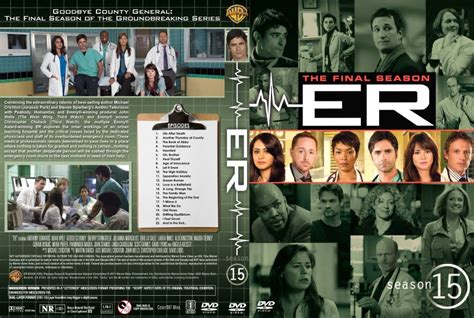 ER: Season 15 - TV DVD Custom Covers - ER-S15 :: DVD Covers