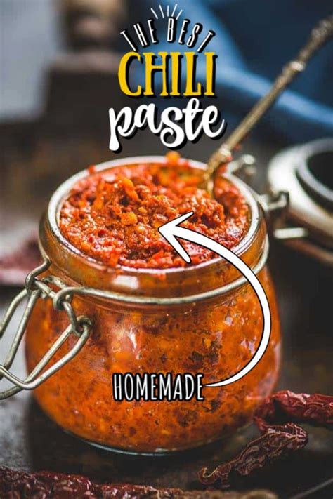 Asian Red Chili Paste | Recipe | Chili paste recipe, Red pepper paste, Paste recipe